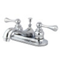 Kingston Brass KB601BL 4 in. Centerset Bathroom Faucet, Polished Chrome