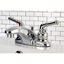 Kingston Brass KB621 4 in. Centerset Bathroom Faucet, Polished Chrome