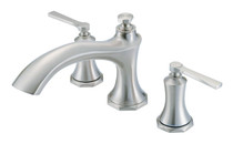 Draper 2H Roman Tub Trim Kit w/out Spray Brushed Nickel