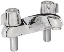 Gerber Classics 2H Centerset Lavatory Faucet w/ Metal handles w/ Pop-Up Hole & Stay 1.2gpm Chrome
