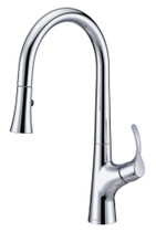 Antioch 1H Pull-Down Kitchen Faucet w/ Snapback 1.75gpm Chrome