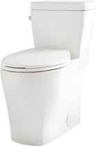 Lemora 1.28gpf 1pc ADA Elongated CT Toilet 12" Rough-In White