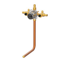 Treysta Tub & Shower Valve- Horizontal Inputs WITH Stops WITH Stub-out - Cold Expansion Pex