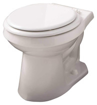 Avalanche 1.28/1.6gpf Round Front Bowl White