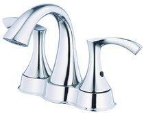 Antioch 2H Centerset Lavatory Faucet w/ 50/50 Touch Down Drain 1.2gpm Chrome