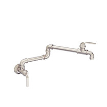 Kinzie Wall Mount Pot Filler 2.2gpm Stainless Steel