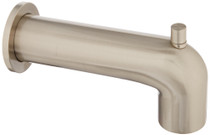 Parma Wall Mount Tub Spout with Diverter Brushed Nickel