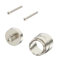 Treysta Valve Shallow Depth Installation Kit Brushed Nickel