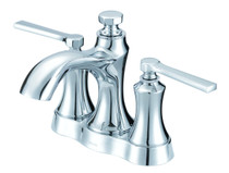 Draper 2H Centerset Lavatory Faucet w/ Metal Pop-Up Drain 1.2gpm Chrome