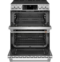 Cafe 30" Slide-in Front Control Radiant and Convection DOUBLE...