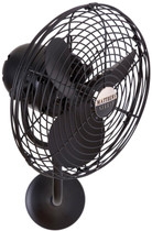 Diane oscillating Ceiling Fan fan in Polished Chrome finish with metal blades.