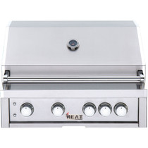 HEAT 32" 4-Burner Gas Grill w/ Infrared Burner - LP