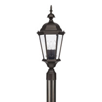 Capital Lighting 3 Light Post Lantern