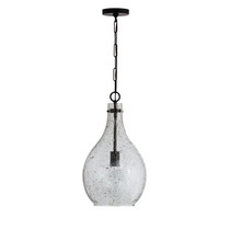 Capital Lighting 1 Light Glass Pendant