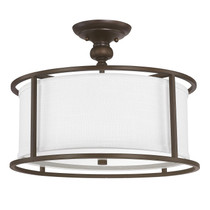 Capital Lighting 3 Light Semi Flush