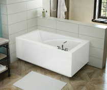 ModulR 6032 (With Armrests) Acrylic Corner Left Right-Hand Drain Bathtub in White