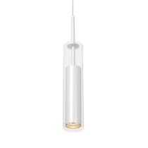 KUZCO Lighting 41411-WH Jarvis - 1 Light Pendant-12.63 Inches Tall and 2.75 Inches Wide, Finish Color: White