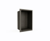 AS-1075 Recessed Shelf in Charcoal Gray