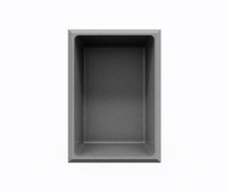 AS-1075 Recessed Shelf in Ash Gray