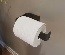 Odile Suite Toilet Paper Holder in Matte Black