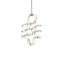 KUZCO Lighting CH93934-AS Synergy - 107W LED Chandelier-34.63 Inches Tall and 23.63 Inches Wide, Finish Color: Antique Silver