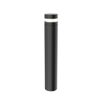 KUZCO Lighting EB48538-BK Windermere - 23W LED Outdoor Bollard-37.63 Inches Tall and 6.38 Inches Wide,