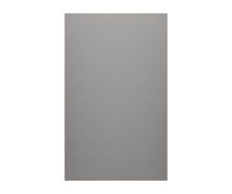 SS-4896-1 48 x 96 Swanstone Smooth Glue up Bathtub and Shower Single Wall Panel in Ash Gray