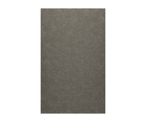 SS-4896-1 48 x 96 Swanstone Smooth Glue up Bathtub and Shower Single Wall Panel in Charcoal Gray