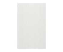 SSSQ-6296-1 62 x 96 Swanstone Square Tile Glue up Bath Single Wall Panel in Birch