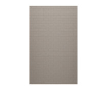 SSST-6296-1 62 x 96 Swanstone Classic Subway Tile Glue up Single Wall Panel in Clay