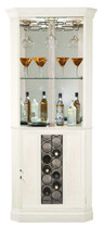 Howard Miller Piedmont V Corner Wine & Bar Cabinet