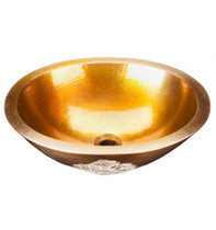 Thompson Traders Oceanus II Antique Satin Gold Bath Sink