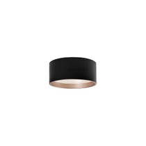 KUZCO Lighting FM11418-BK Mousinni - 48W LED Flush Mount-10.25 Inches Tall and 17.75 Inches Wide, Finish Color: Black