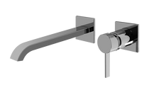 GRAFF G-6236-LM39W-AU-T Qubic Tre Wall-Mounted Lavatory Faucet w/Single Handle - Trim Only