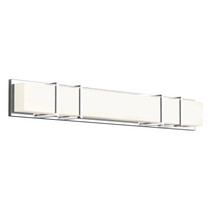 KUZCO Lighting VL61638-CH Alberni - 45W LED Bath Vanity-5.13 Inches Tall and 38 Inches Wide,