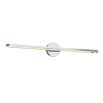 KUZCO Lighting VL63736-CH Marlon - 30W LED Bath Vanity-0.63 Inches Tall and 35 Inches Wide, Finish Color: Chrome