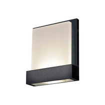 KUZCO Lighting WS33407-BK Guide - 7W LED Wall Sconce-7 Inches Tall and 6 Inches Wide, Finish Color: Black