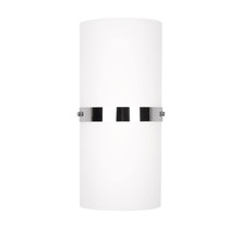 KUZCO Lighting WS3413-CH Harrow - 16W LED Wall Sconce-13 Inches Tall and 6 Inches Wide, Finish Color: Chrome