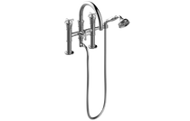 GRAFF G-11658-R3BAU-C20B-BK Vignola Deck-Mounted Tub Filler