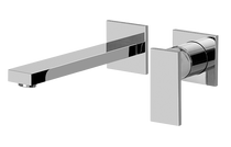 GRAFF G-3736-LM31W-SN Solar Wall-Mounted Lavatory Faucet w/Single Handle
