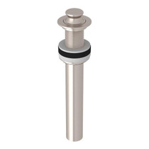 Lift And Turn Drain Without Overflow Satin Nickel