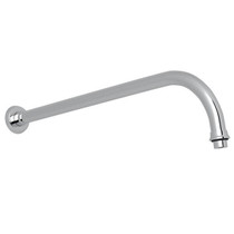 15" Reach Wall Mount Shower Arm Polished Chrome