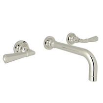 San Giovanni Wall Mount Lavatory Faucet Polished Nickel