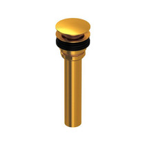 Universal Push Drain Satin Gold