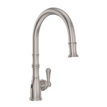 Georgian Era Pull-Down Touchless Kitchen Faucet Satin Nickel