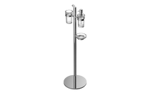 GRAFF G-9156-UBB Free Standing Soap/Lotion Dispenser, Soap Dish Holder & Tumbler