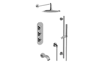 GRAFF GL3.612WT-LM42E0-OB-T M-Series Full Thermostatic Shower System w/Diverter Valve (Trim Only)