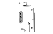 GRAFF GL3.612WT-LM58E0-BK M-Series Full Thermostatic Shower System w/Diverter Valve (Rough & Trim)