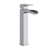 Zendo Single Handle Tall Lavatory Faucet With Trough Chrome