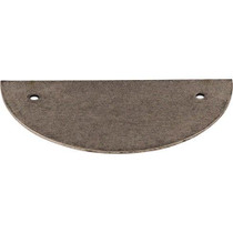 Half Circle Backplate 3 1/2" (c-c) - Pewter Antique